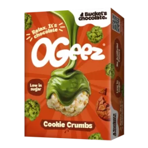 Cannabisförmige Schokoladenkekskrümel, 1er-Packung (40 g)